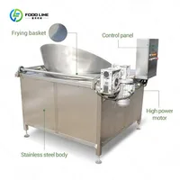 Friteuse industrielle à induction pour la préparation de peau de porc, équipement de transformation alimentaire commercial personnalisé 2