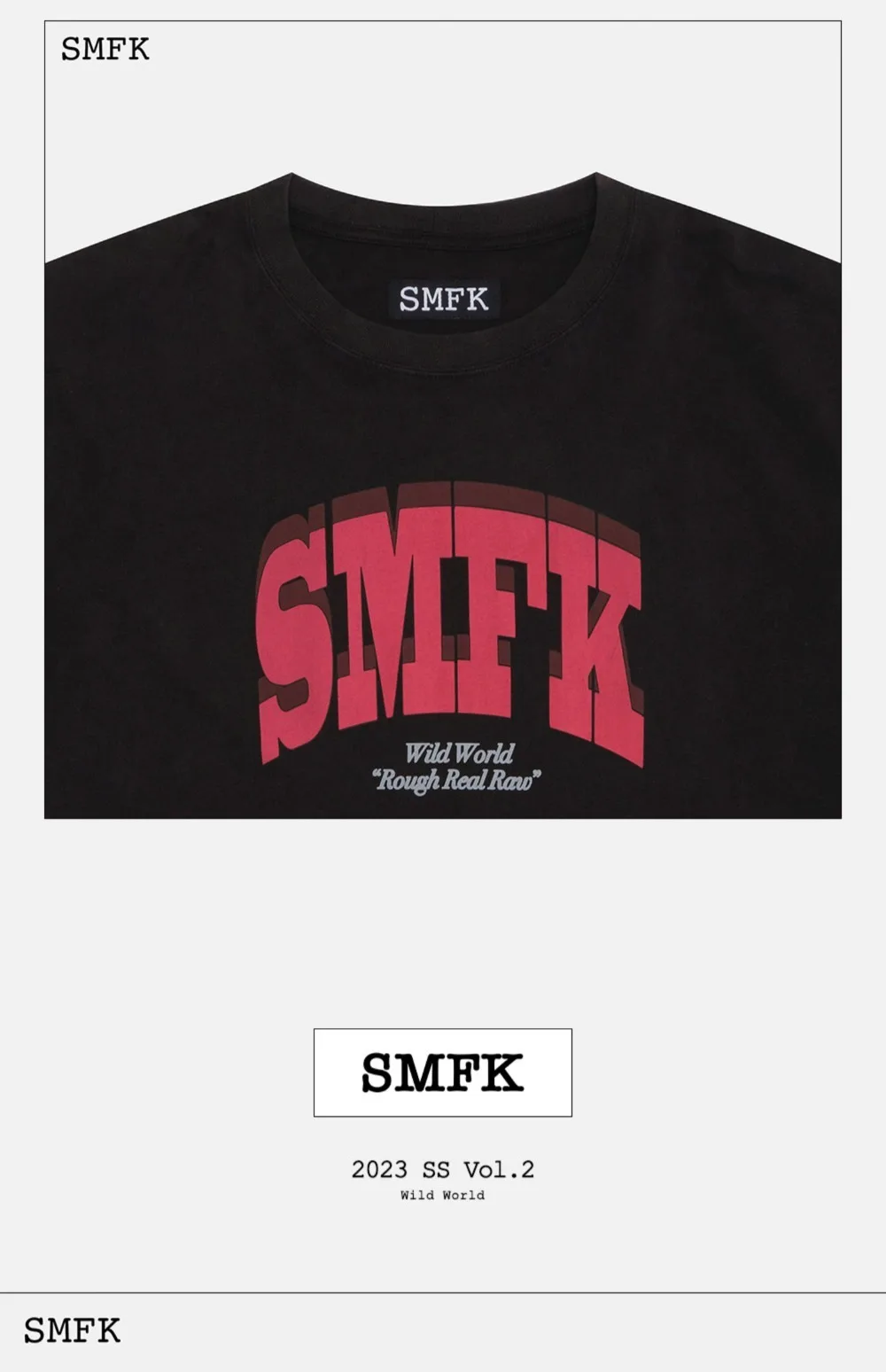 SMFK T-Shirt Vintage Street Hip Hop Short Sleeve for Women's