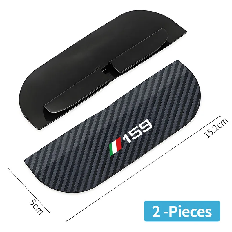 Carbon Fiber Waterproof Car Side-Rear View Mirror Rain Eyebrow Visor Cover