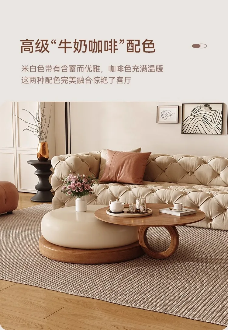 Unique Minimalist Coffee Table Modern Designer Kitchen Coffee Table Industrial Japanese Organizer Wood Couchtisch Furniture