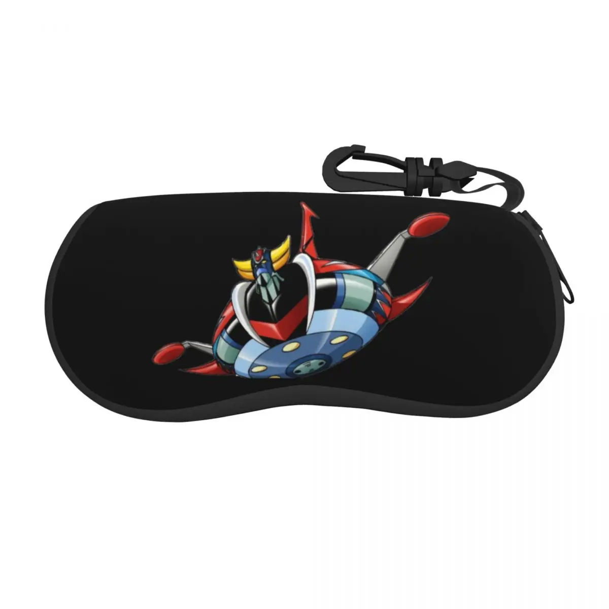 

Custom UFO Robot Grendizer Goldrake Shell Glasses Case Unisex Cool Anime Manga Eyeglasses Case Sunglasses Protector Box