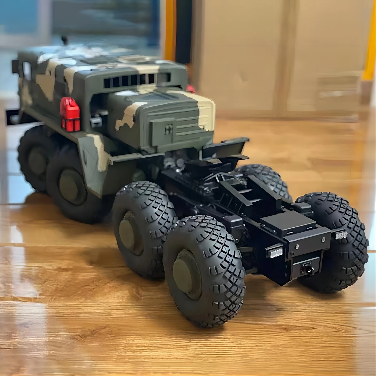 CROSS New BC8 1/12 8X8 KIT MAZ537 Hard RC Car Model Shell Military