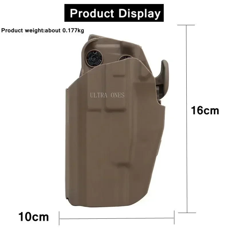 Tactical Gun Holster for GLock 17 20 21 22 37 SIG P226 Hunting Shooting Pistol Waist Holsters Airsoft Combat Gun Case