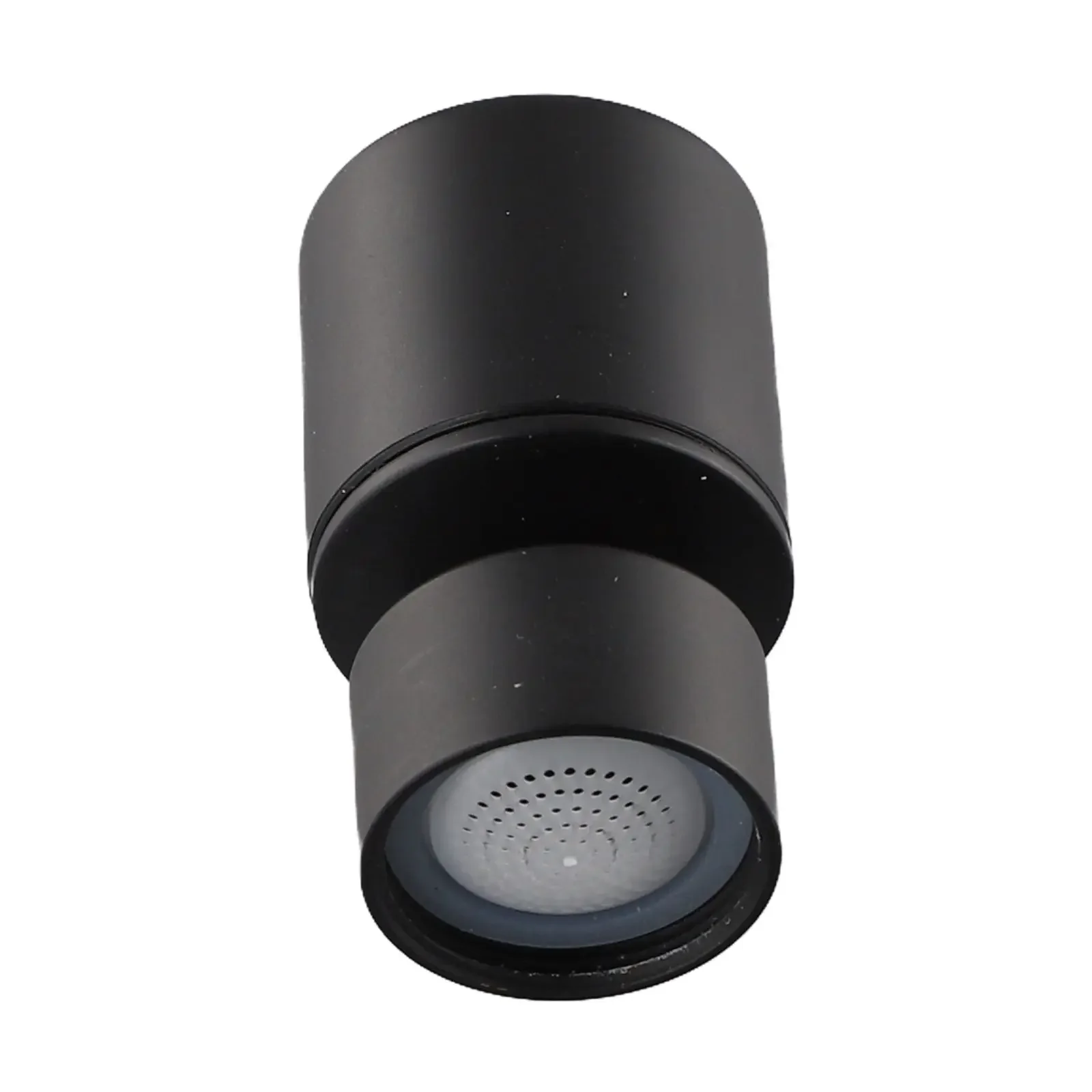 ก๊อกน้ําห้องน้ําเครื่องเติมอากาศห้องน้ําแตะป้องกันการกัดกร่อนสีดําประหยัดน้ําก๊อกน้ําอ่างล้างจาน 360 °   หัวบอลหมุนได้ 1