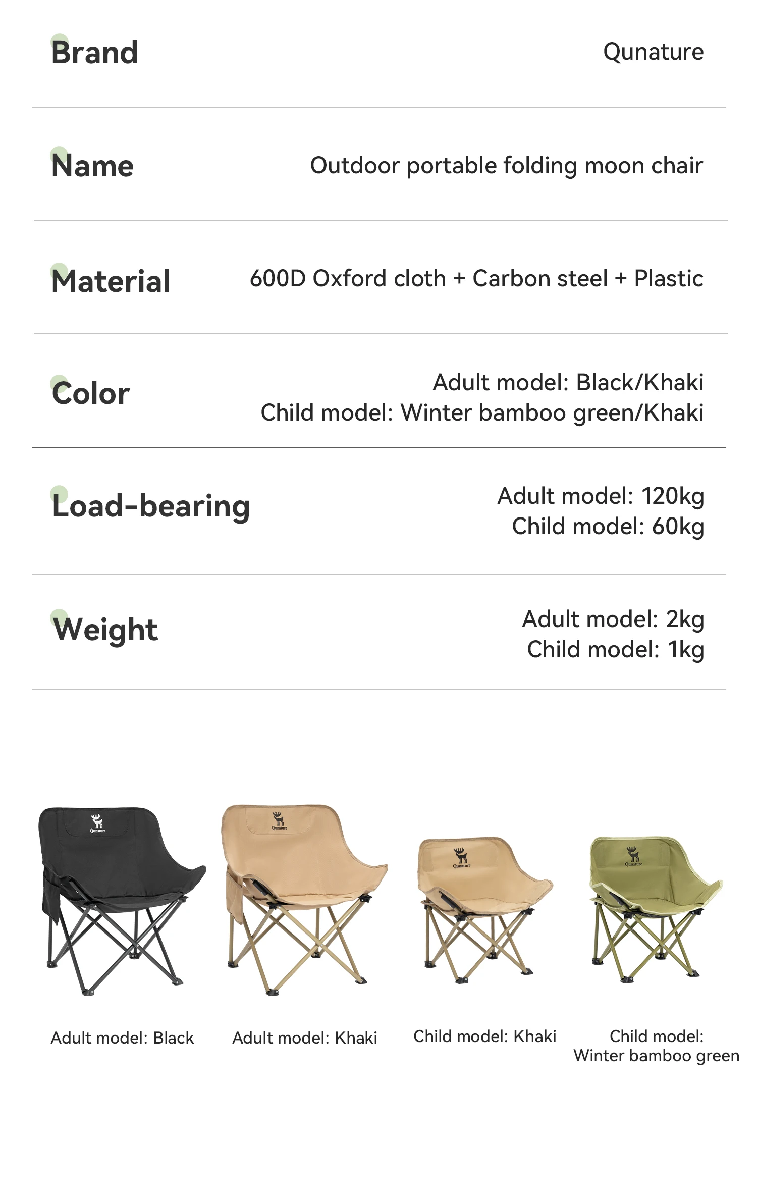 chair in camping setting