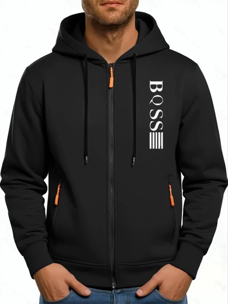 الرجال هوديي سترة الشارع الشهير كم طويل بلوزات سست...