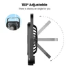 TOPK Desk Table Fan Rechargeable 2000mAh/4500mAh Battery Operated Desktop Fan Silent Thin Personal Fan with Power & Speed Displa 5