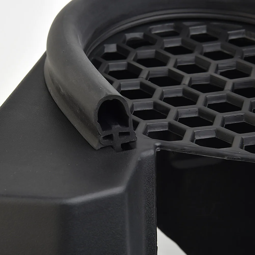 Car Abs Round Airbox Griglia Di Aspirazione Dell'Aria Cofano Nero Airbox Filtro Di Aspirazione-Vent Cover Trim Per Ford-Focus Mk3 Kuga Escape Per Mazd