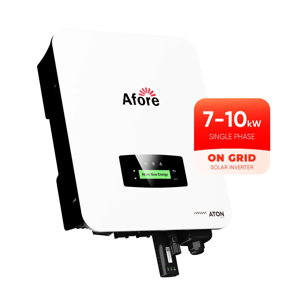 Afore On Grid Solar Inverter 7Kw 8Kw 9Kw 10Kw Monofase Pv String Inverter Prezzo