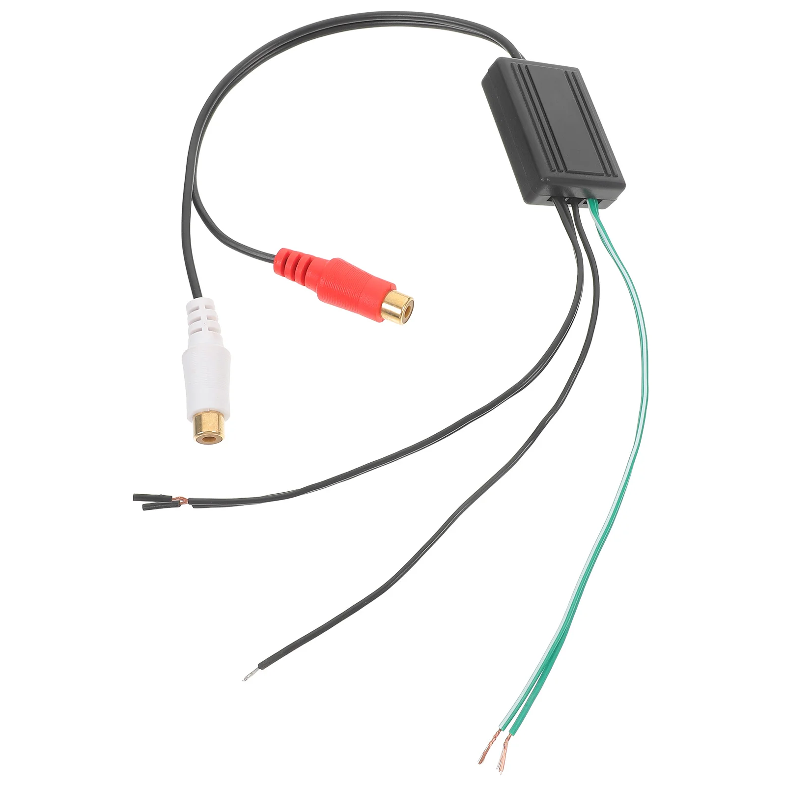 

Car Auto Accessories Speaker Wire Adapter Plastic Subwoofer Cables Audio for Stereo