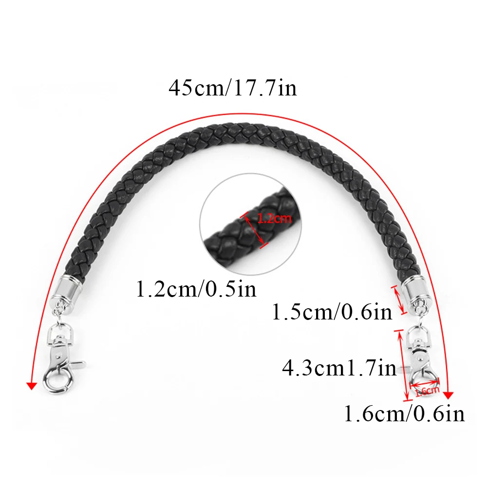 и PU   Ʈ ڵ Ʈ, ڵ ׼, DIY ü ڵ Ʈ ڵ Ŭ , 45cm