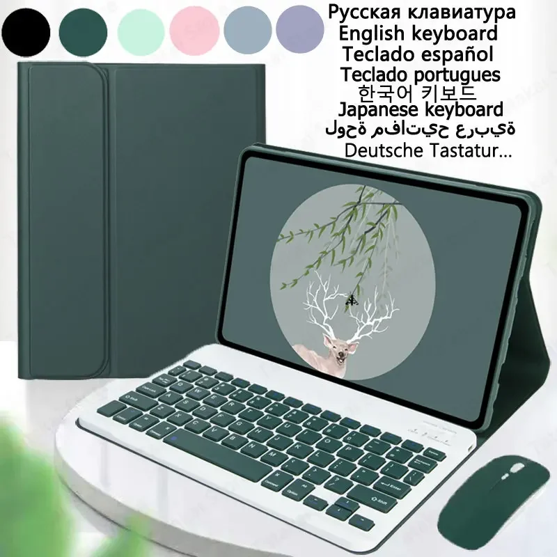 Tablet Teclado para Capa Xiaomi Pad Capa para Xiaomi Pad Pro 11 Russo Espanhol Português Japonês