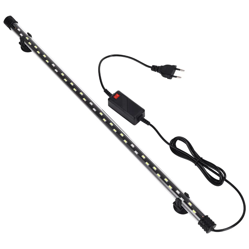 Lamp Waterproof Fish Aquariums Decor Lighting 220-240V Aquarium Light LED Plant Grow Tank Light 18-58CM Underwater aquarium light