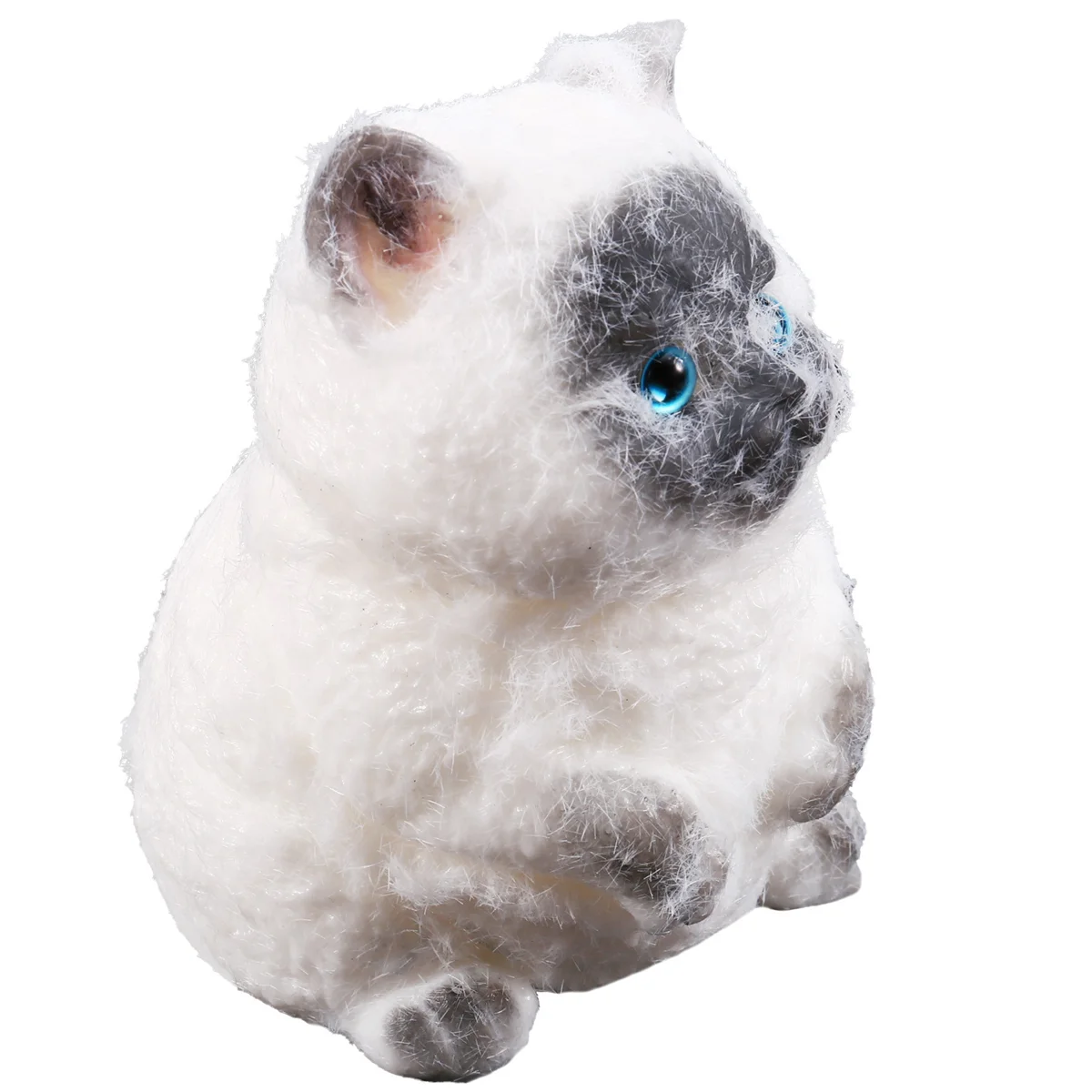 BAAU Medium Squishy Cat Toys Stress Relief Cat Squishy Toys Funny Soft Stress Toy Gifts,A