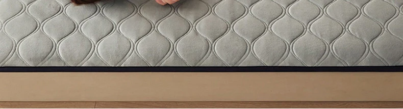 Description Picture 3 of itemAntibacterial latex mattress soft cushion winter home tatami sponge mat milk velvet mattress student dormitory sleeping mat