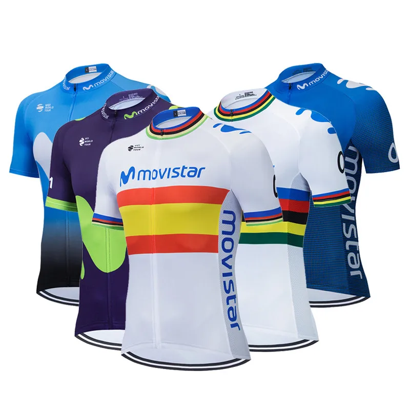 Cycling Shorts Movistar Pro Team Men Bib Anti Slip Gel Cycling MTB Bike Shorts Mountain Bicycle Short Pants Ciclismo Jersey