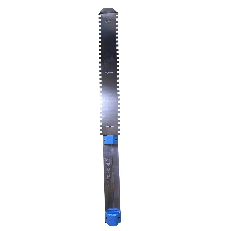 24 Inch 2/5" x 2/5" Square Notch Trowel , Wall Tile Leveling Tool for Masonry Large Tiles