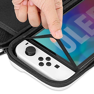  HEYSTOP Switch OLED Model Carrying Case, 9 in 1 Accessories Kit  for 2021 Nintendo Switch OLED Model with Dockable Protective Case Cover, HD Switch  OLED Screen Protector and Thumb Grip Caps (