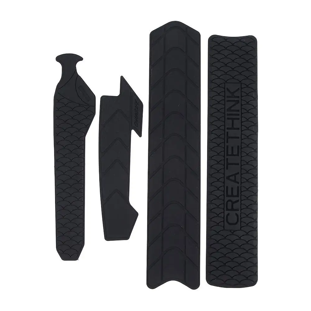 

Bicycle Parts Bicycle Paster Black Road Mountain Posted Guards Chain Cover Pad Frame Stickers Bicycle Chain Protector
