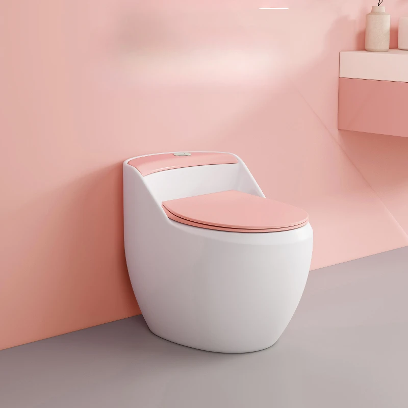 

Cream Style Egg-Shaped Household Pumping Large Diameter Small Apartment Mute Cover Water Tank Ordinary Toilet