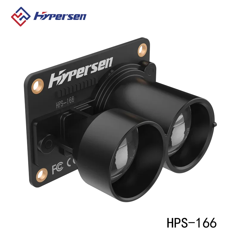 

Hypersen HPS-166 25 m TOF одноточечный датчик обхода препятствий lidar sensor используется для AGV-роботов
