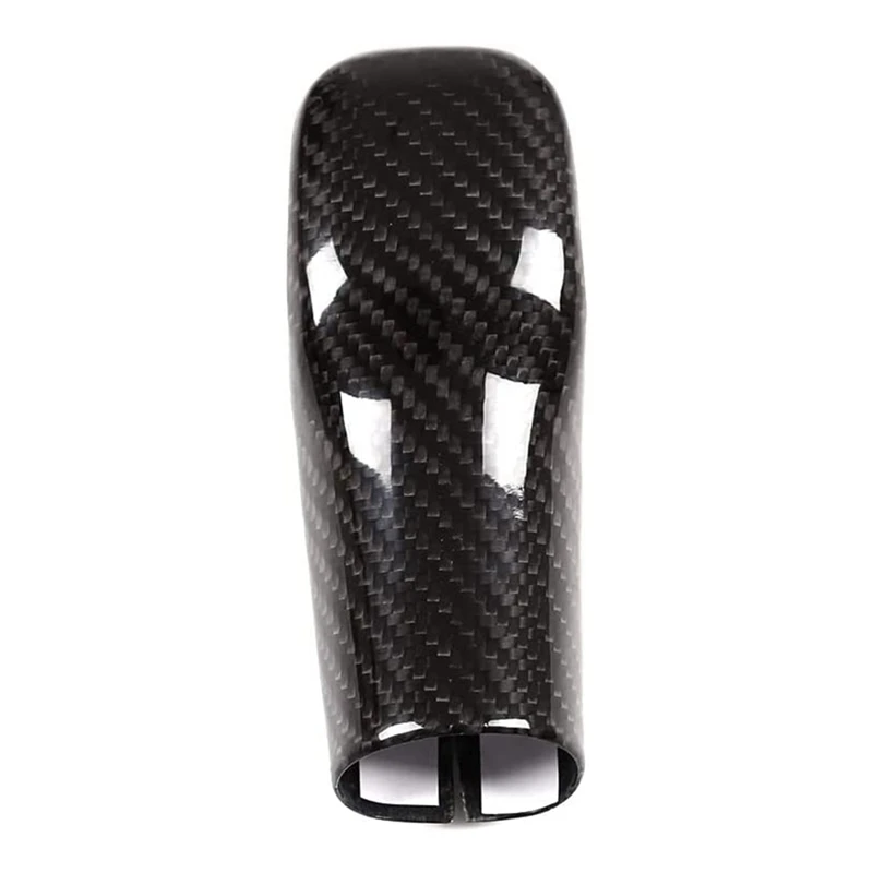 

For Toyota Supra GR A90 A91 MK5 2019-2022 Dry Carbon Fiber Car Gear Shift Head Protective Back Cover