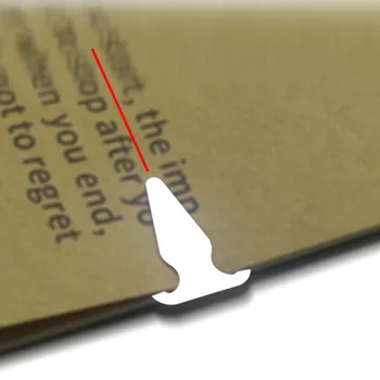 Confezione da 50 pennarelli per linee di libri pennarelli per libri in metalli misti pennarelli per pagine di libri segnalibri per frecce Clip per pennarelli per libri in argento per la lettura