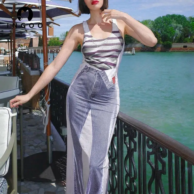 

3D Print Dress Aesthetic Womens Sexy Clubwear Rave Evening Party Sleeveless Unique Body-Shaping Street Attirewear Y2K Outfit