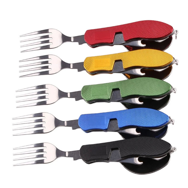 Outdoor Camping Multifunctional Foldable Pocket Stainless Steel Outdoor