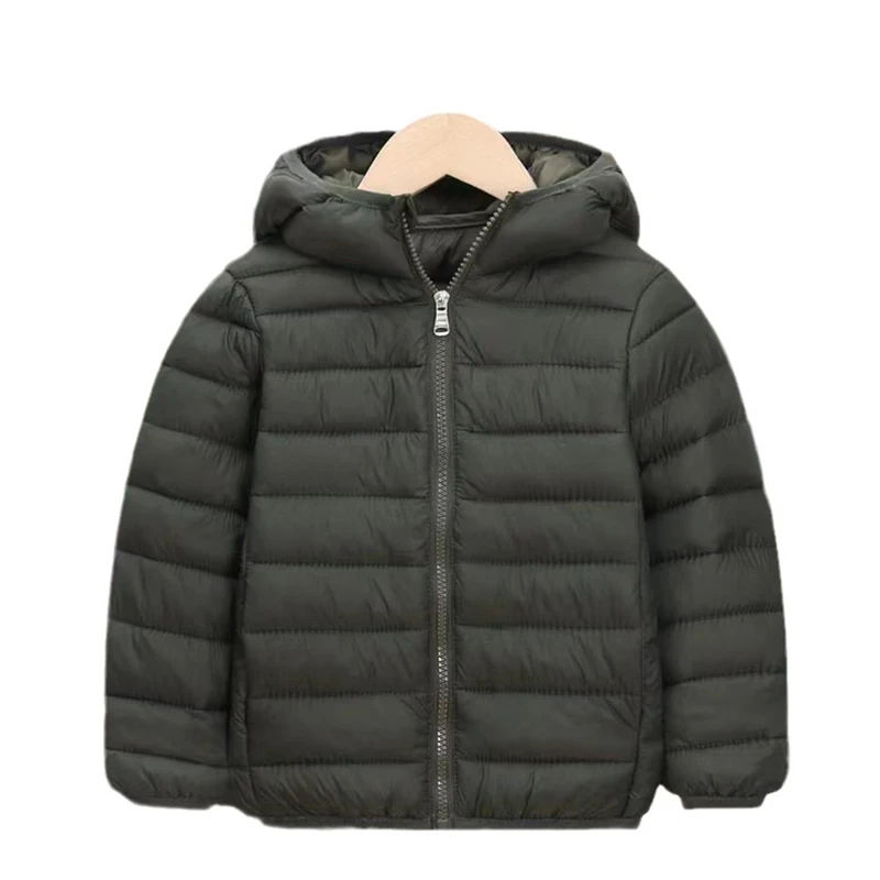 Down Jacket Children Jackets Winter Children's Jackets Light Coats Spring Hooded Coats Teens Parka Kids Jackets 4-18Y Teen Kids