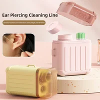 180/240pcs Earring Hole Cleaner Ear Disposable Piercing Cleaning Line Tool Piggy Ear Line Cleaner Ear Piercing Cleaner 1