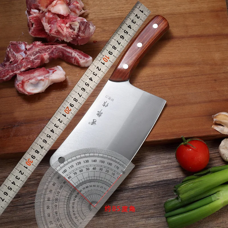 

Professional Traditional Chopping Knife Steel Chinese Kitchen Knives Cook Cutting Tool Vegetable Chicken Fish Cutter Bone Knife