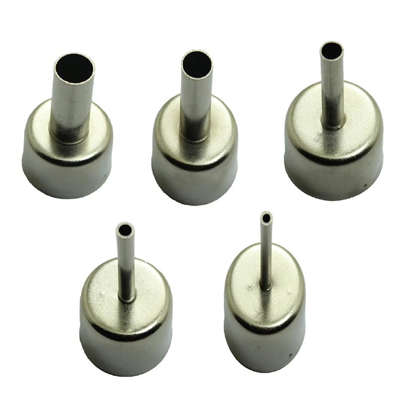 

5 Pieces Of Hot Air Nozzle Hot Air Disassembly And Welding Table Accessories Are Used For 858D 858A.