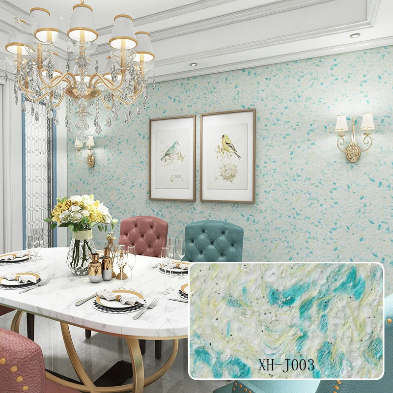 Ecological Wall Clothing Plant Fiber Paint Wall Decoration Self-Brushing Household Mud Instead Of Wallpaper Stickers