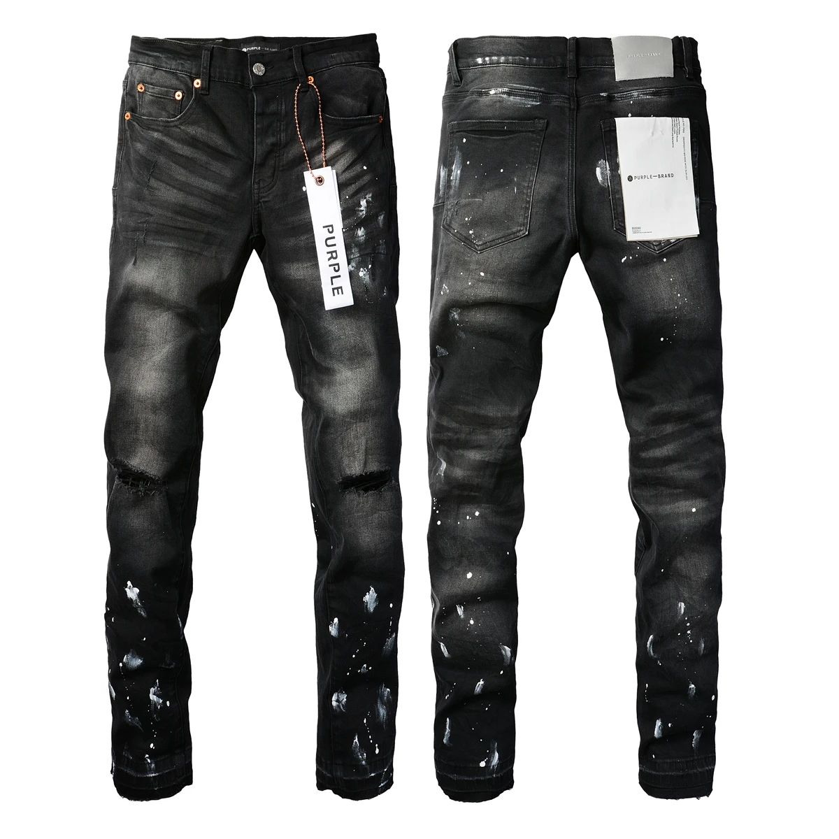 

Purple Jeans Men Designer Brand Cheap Denim Pants for Male Women Y2k Graphic Streetwear Graffiti Pattern Skinny Ripped Trousers