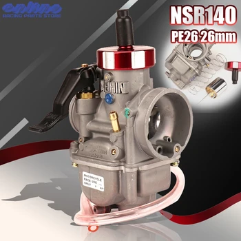 Parti del carburatore del motociclo per Keihin PE 26 Per PE26 26mm NSR140 Cavo Choke Carb Carburador Motore ATV Quad Pit Dirt Moto