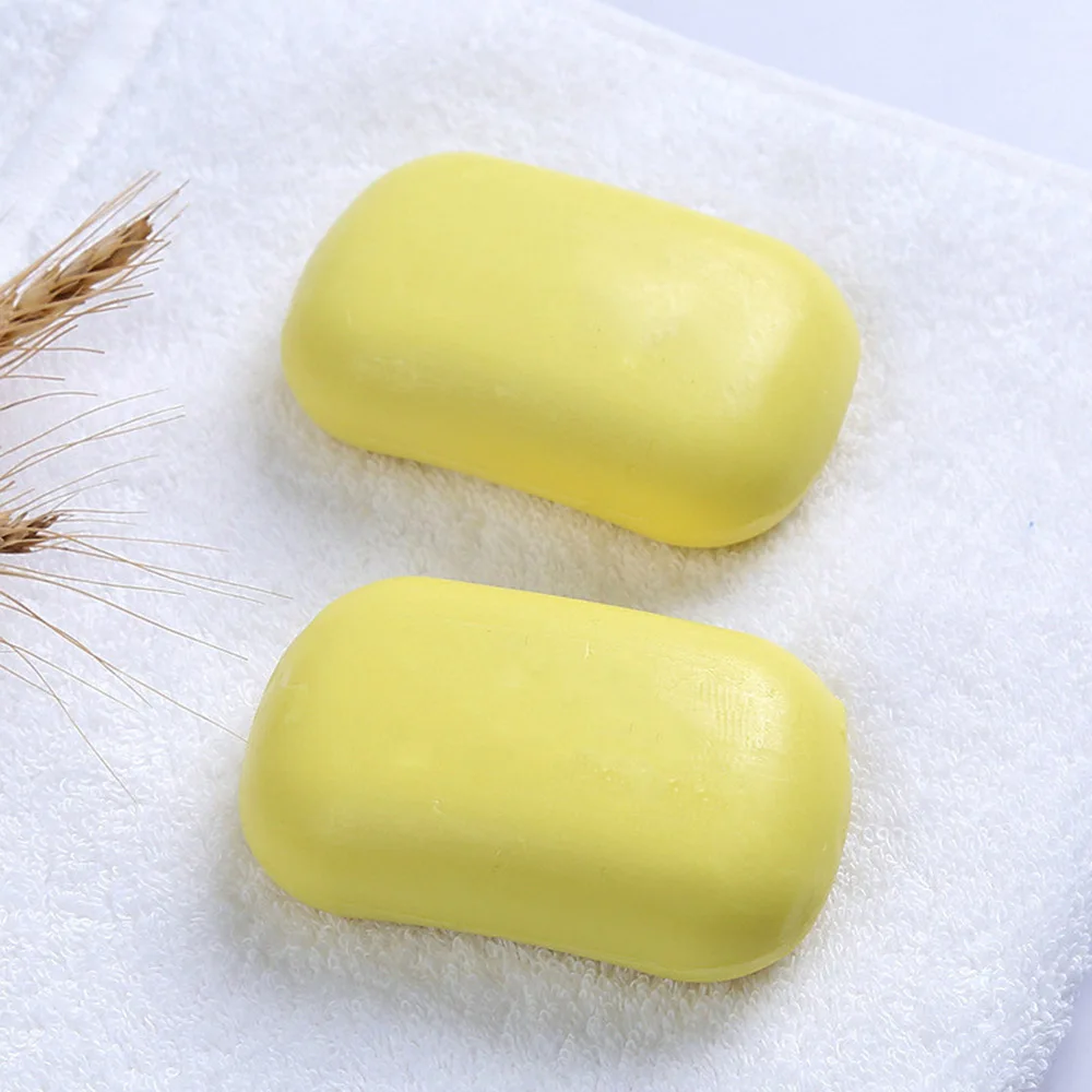 85g Shanghai Sulfur Soap Sulphur Soap Skin Care Dermatitis Fungus Eczema Anti Bacteria Fungus Shower Bath Whitening Soaps