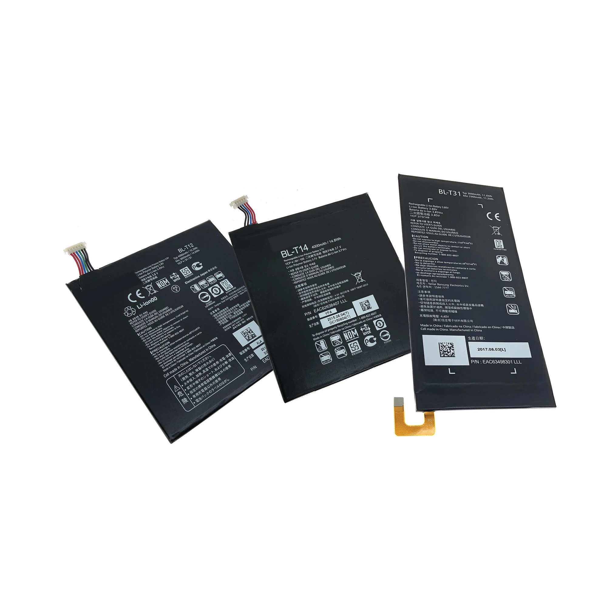 

BL-T31 BL-T12 BL-T14 Battery For LG Gpad 7.0 V400 V410 GPAD G PAD F V480 V495 V496 V490 F2 8.0 LK460 Sprint Li-ion Replacement