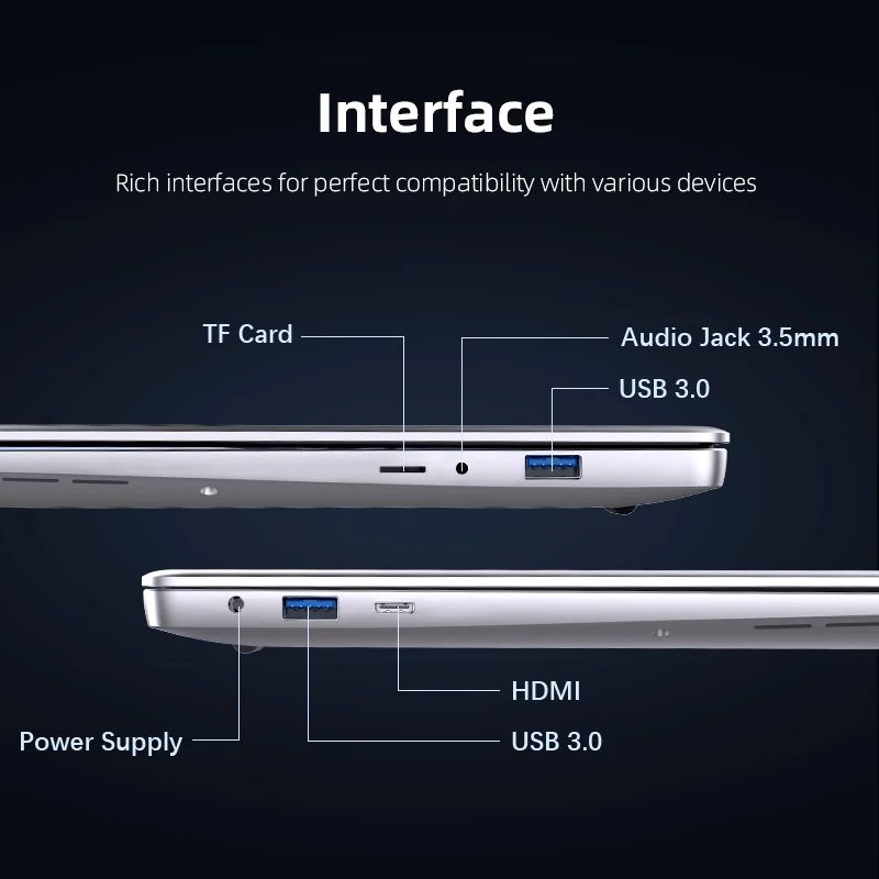 14.1 ġ  Ʈ Intel Celeron N4000 IPS Ǯ HD 8GB DDR4 RAM 256GB 512GB SSD Windows 11 Office н ޴ ǻ