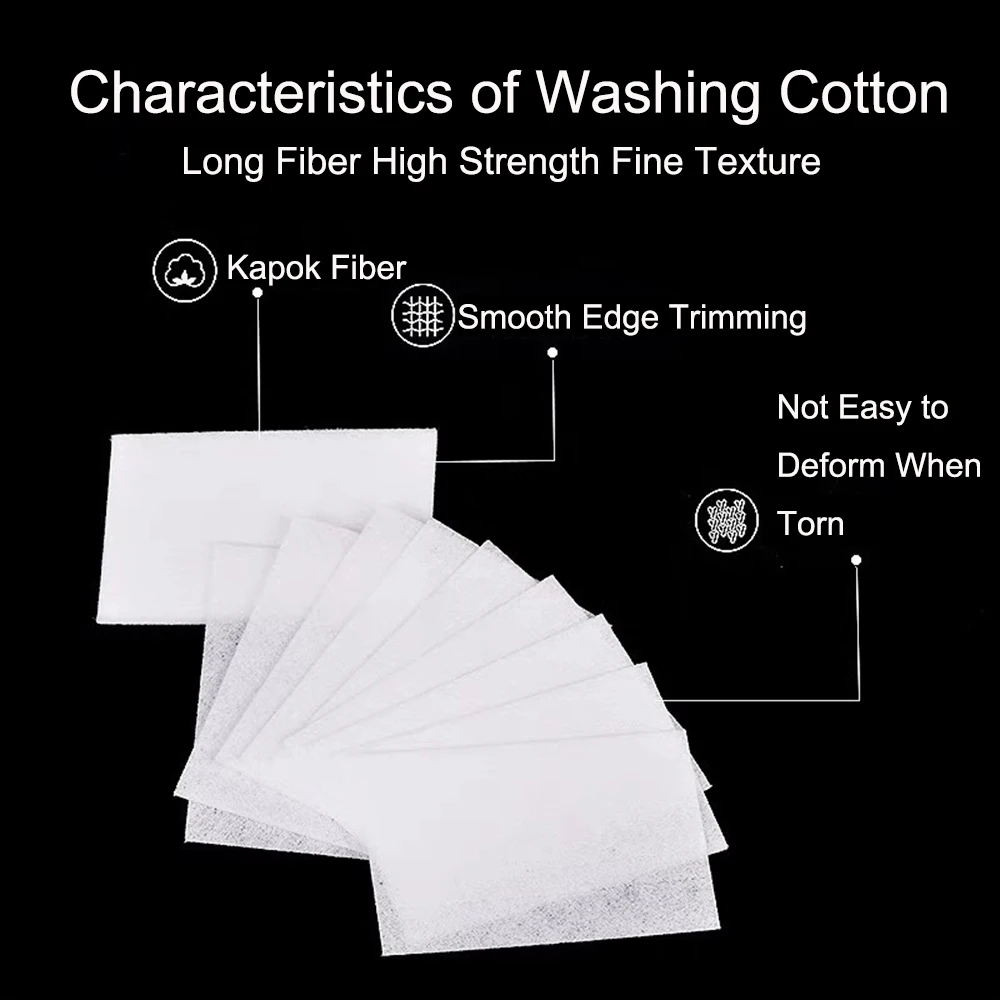 LINMANDA 600PCS 린트 프리 젤 매니큐어 리무버 속눈썹 연장 접착제 클리닝 와이프 WipesNail Art Gel Lint Free Nail Wipes