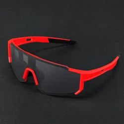 Luxury Vintage Designer Outdoor Sport Sunglasses - Unisex Punk Windproof Shades (Orange Gray)