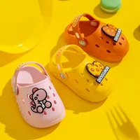 Summer Baby Shoes Sandals for Girls Boy Garden Beach Shoes Mules Baby Girl Cartoon Sandal Infantil for Children's Garden Shoes 2