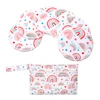 Ultra Absorbent and Leakproof Breast Pads for Breastfeeding Stay Dry and Comfortable Throughout The Day with Wet Bag Breathable 1