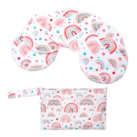 Ultra Absorbent and Leakproof Breast Pads for Breastfeeding Stay Dry and Comfortable Throughout The Day with Wet Bag Breathable 1
