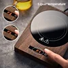 Coffee Mug Cup Warmer Coffee Mug Heating Coaster Mini Portable Smart Thermostatic Hot Plate Milk Tea Water Heating Pad Heater 2