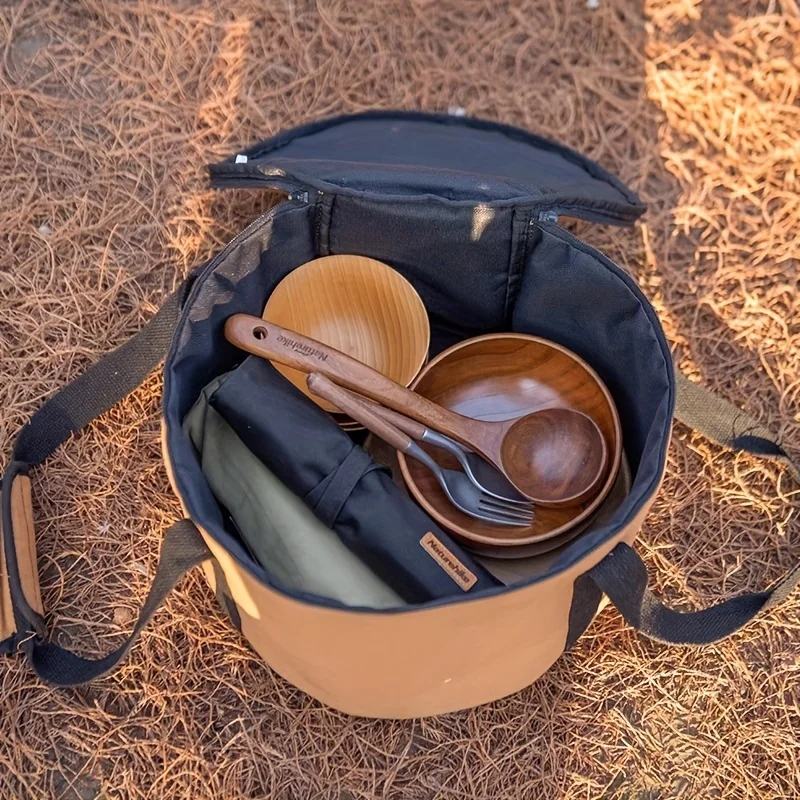 Capacity Cookware and Tableware Storage Bag for Camping and Picnics-Keep Your Gear Organized Protected