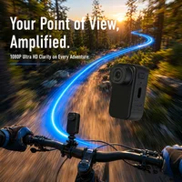 Mini HD POV Thumb Body Camera 1080P Portable Wearable Pocket Action Cam for Motorcycle Helmet Bike Outdoor Sports Vlog Recording 2