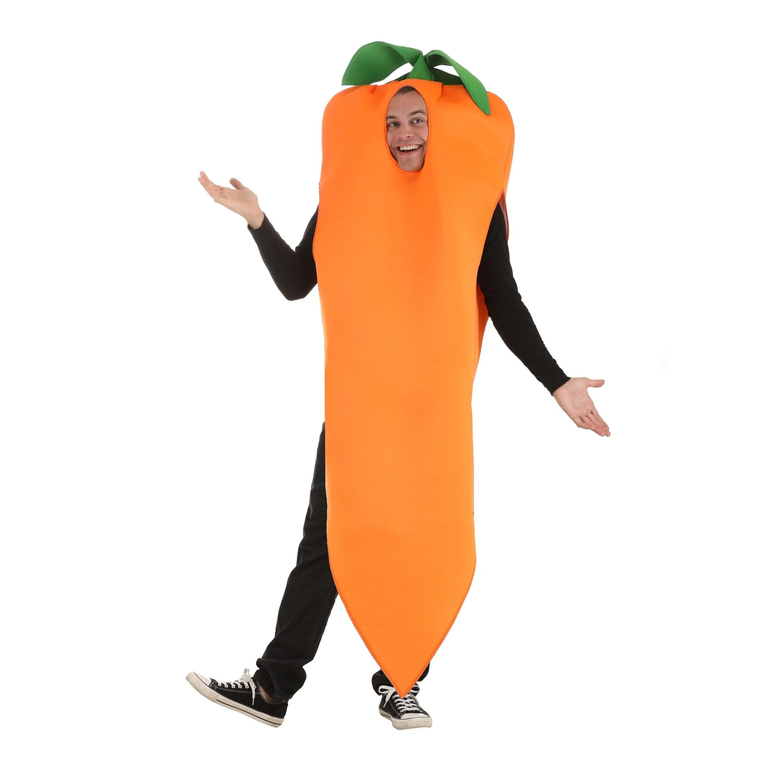 

Novelties Men's Adult Carrot Costume Fruits and Veggies Collection Carrot Child Costume for Party Carnival Halloween Cosplay