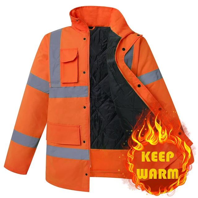 Men's Hi Vis Winter Safety