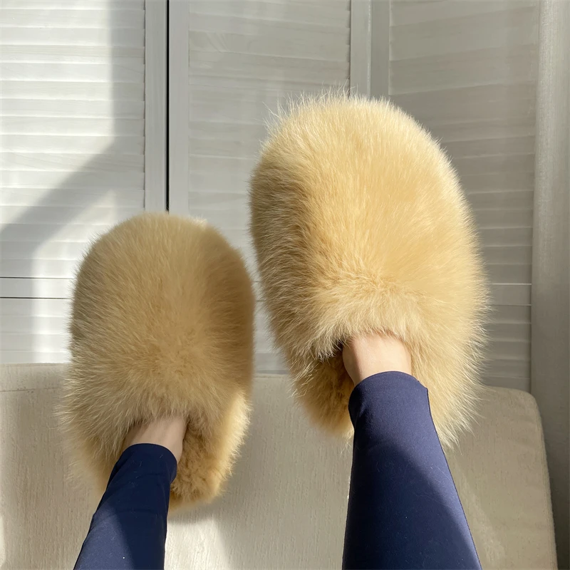 Raccoon Fur Xxl Fur Slides LIMITED EDITION Mitts- Finn Raccoon Fur